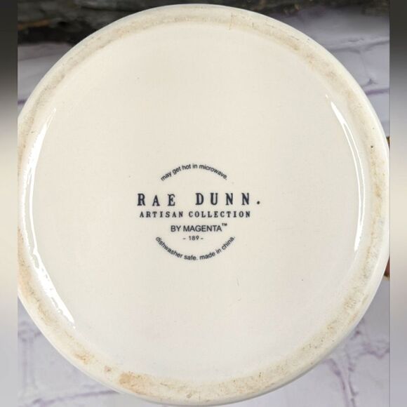 Rae Dunn DRINK UP Ceramic Pitcher - Picture 4 of 6